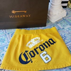 Corona Beer mini skirt